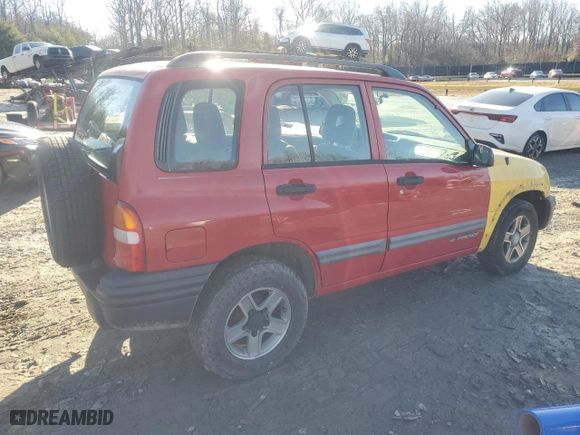 2003 Chevrolet Tracker with VIN 2CNBJ13CX36946177, listed as a Copart auction lot 83378204 with NaN miles and Clean Title. Bid and sale history available at carsss.com. Image 3.