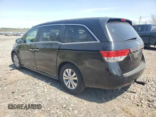 2014 Honda Odyssey EX-L with VIN 5FNRL5H69EB088348, listed as a Copart auction lot 55472845 with 83,222 mi miles and Clean title. Bid and sale history available at DreamBid. Image 2.