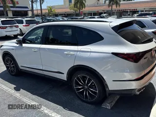 2023 Acura MDX with VIN 5J8YE1H33PL035098, listed as a Copart auction lot 52357225 with 6,640 mi miles and Clean Title. Bid and sale history available at carsss.com. Image 3.