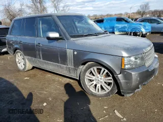 2010 Land Rover Range Rover HSE Lux with VIN SALMF1D47AA323775, listed as a Copart auction lot 42149255 with 150,392 mi miles and Salvage title. Bid and sale history available at DreamBid. Image 4.