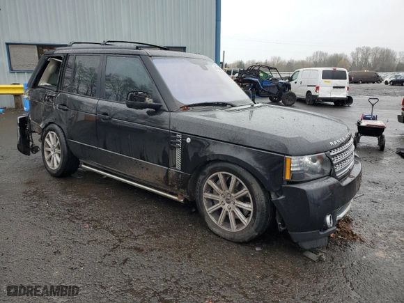 2012 Land Rover Range Rover SC with VIN SALMF1E49CA377225, listed as a Copart auction lot 84719684 with 72,098 mi miles and Salvage Title. Bid and sale history available at carsss.com. Image 4.