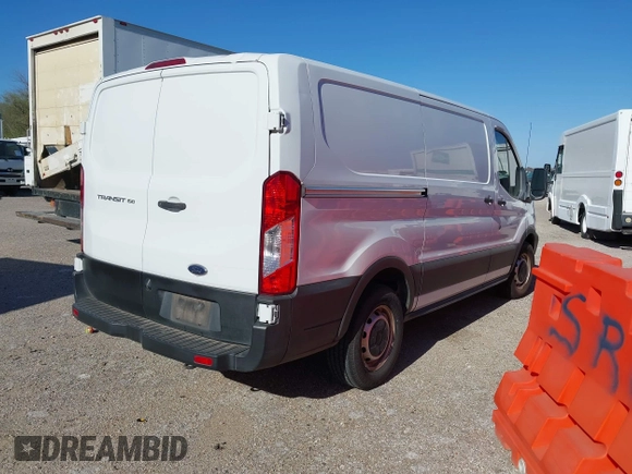 2019 Ford Transit with VIN 1FTYE1YM7KKA11022, listed as a IAAI auction lot 41790533 with 212,997 mi miles. Bid and sale history available at carsss.com. Image 4.