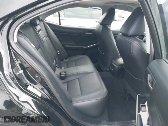 2017 Lexus IS with VIN JTHBA1D25H5041129, listed as a IAAI auction lot 42025094 with 102,568 mi miles. Bid and sale history available at carsss.com. Image 8.