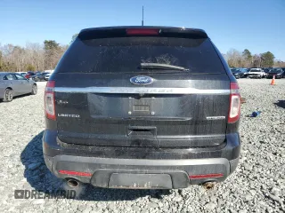 2014 Ford Explorer Limited with VIN 1FM5K7F86EGC20615, listed as a Copart auction lot 45767255 with 173,645 mi miles and Salvage Title. Bid and sale history available at carsss.com. Image 6.