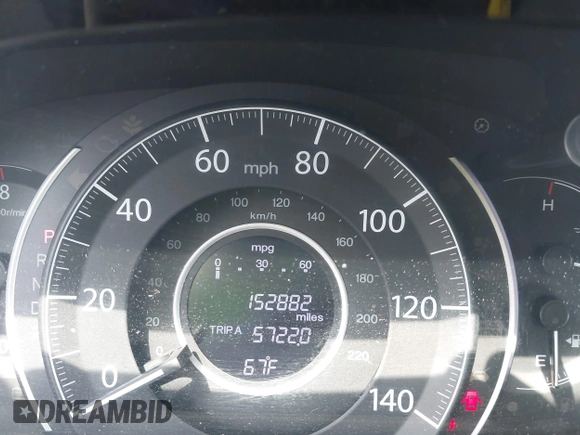 2014 Honda CR-V EX-L with VIN 2HKRM3H75EH563098, listed as a IAAI auction lot 42151583 with 152,882 mi miles and . Bid and sale history available at carsss.com. Image 15.