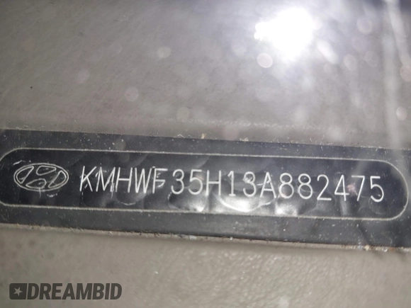 2003 Hyundai Sonata GLS with VIN KMHWF35H13A882475, listed as a IAAI auction lot 41863570 with 168,303 mi miles. Bid and sale history available at carsss.com. Image 17.