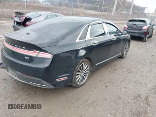 2017 Lincoln MKZ Select with VIN 3LN6L5C99HR607840, listed as a IAAI auction lot 41595415 with 108,842 mi miles. Bid and sale history available at carsss.com. Image 4.