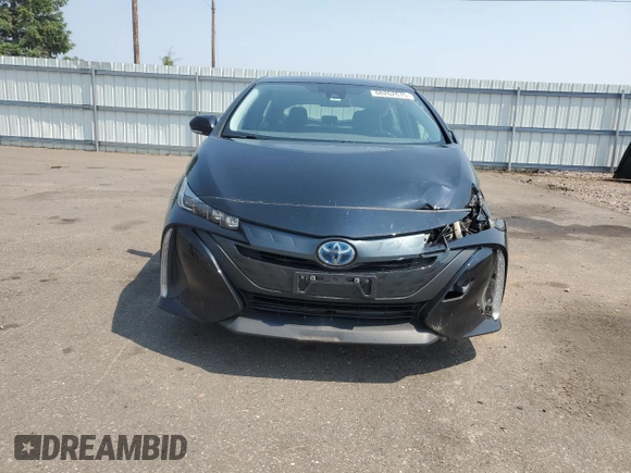 2021 Toyota Prius LE with VIN JTDKAMFP8M3170547, listed as a Copart auction lot 60262615 with 56,156 mi miles and Salvage title. Bid and sale history available at DreamBid. Image 5.