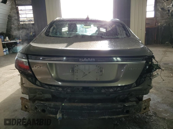 2011 Saab 9-5 Turbo4 with VIN YS3GN4AR1B4005555, listed as a Copart auction lot 85066734 with 102,827 mi miles and Salvage Title. Bid and sale history available at carsss.com. Image 6.