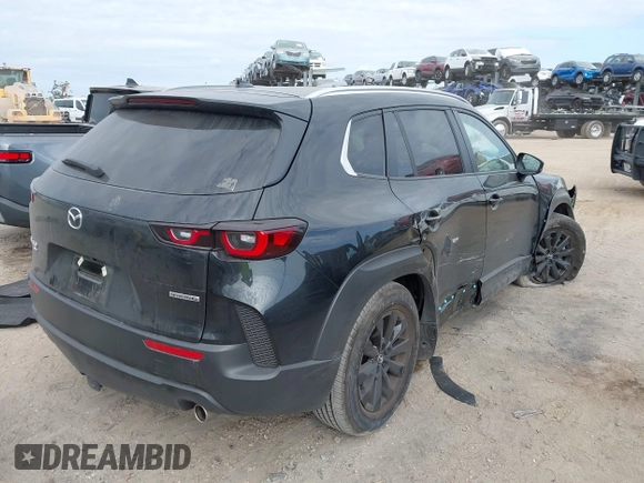 2024 Mazda CX-50 2.5 S Premium Package with VIN 7MMVABDM4RN229714, listed as a IAAI auction lot 41198548 with 10,386 mi miles. Bid and sale history available at carsss.com. Image 4.