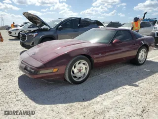 1993 Chevrolet Corvette with VIN 1G1YY23PXP5100516, listed as a Copart auction lot 77271104 with 0 mi miles and Salvage Title. Bid and sale history available at carsss.com. Image 1.