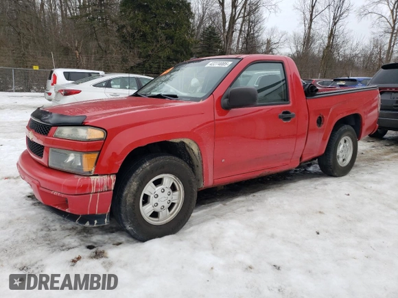 2008 Chevrolet Colorado LS with VIN 1GCCS149388158593, listed as a Copart auction lot 43274085 with 140,065 mi miles and Clean Title. Bid and sale history available at DreamBid. Image 1.