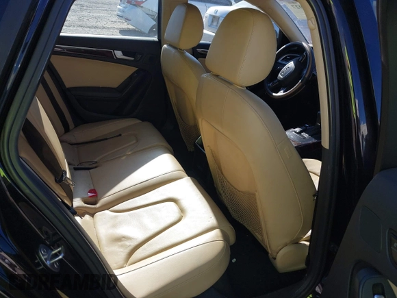 2013 Audi A4 Premium with VIN WAUAFAFL8DA147870, listed as a IAAI auction lot 41690927 with 115,030 mi miles. Bid and sale history available at carsss.com. Image 8.