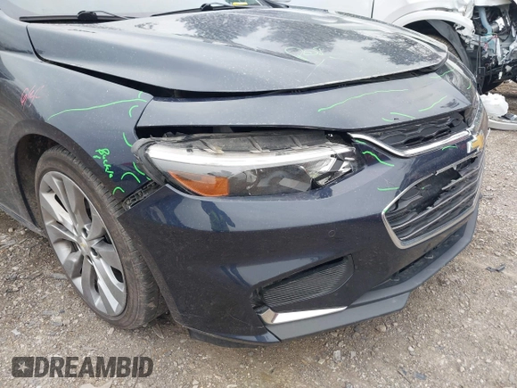 2016 Chevrolet Malibu Premier with VIN 1G1ZH5SX6GF262547, listed as a IAAI auction lot 41905127 with 181,183 mi miles and . Bid and sale history available at DreamBid. Image 6.