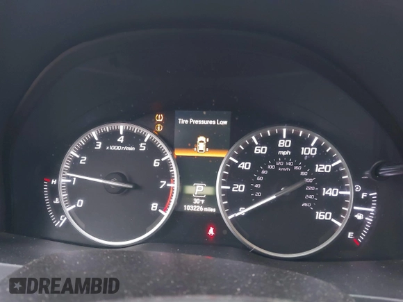 2018 Acura RDX w/Technology Pkg with VIN 5J8TB4H53JL014118, listed as a IAAI auction lot 41492427 with 103,226 mi miles. Bid and sale history available at carsss.com. Image 7.