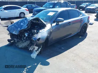 2014 Lexus IS 350 with VIN JTHBE1D21E5005034, listed as a IAAI auction lot 41674483 with 110,456 mi miles. Bid and sale history available at carsss.com. Image 16.
