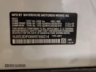 2024 BMW X3 xDrive30i z VIN 5UX53DP06R9T66014, wystawiony jako Copart lot #41846355 z przebiegiem 13 219 mil mil oraz Szkoda całkowita • Salvage title. Historia ofert i sprzedaży dostępna na DreamBid. Obrazek 14.