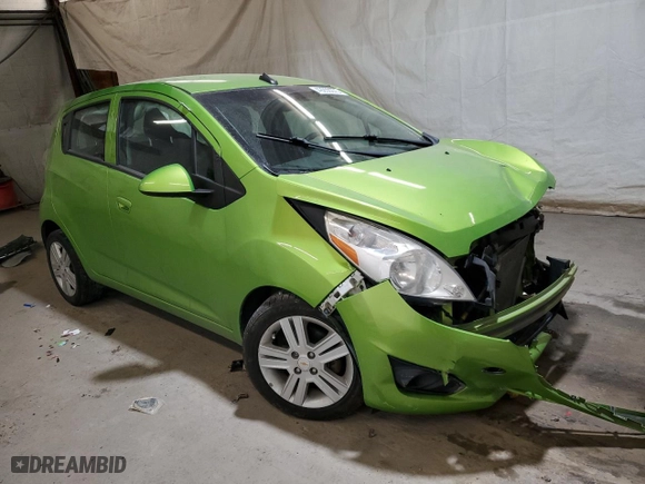 2014 Chevrolet Spark LS with VIN KL8CB6S91EC480862, listed as a Copart auction lot 49209275 with 0 mi miles and Salvage Title. Bid and sale history available at carsss.com. Image 4.