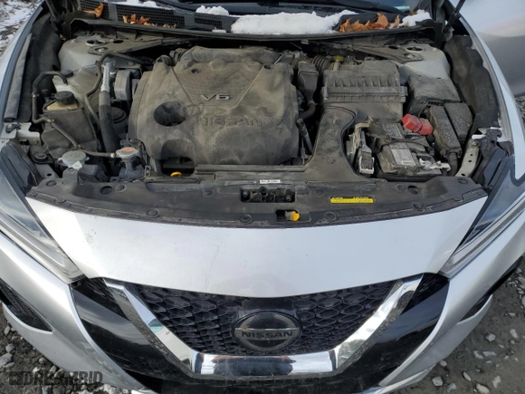 2020 Nissan Maxima SL with VIN 1N4AA6DVXLC364882, listed as a Copart auction lot 84744764 with 52,171 mi miles and Salvage Title. Bid and sale history available at carsss.com. Image 11.