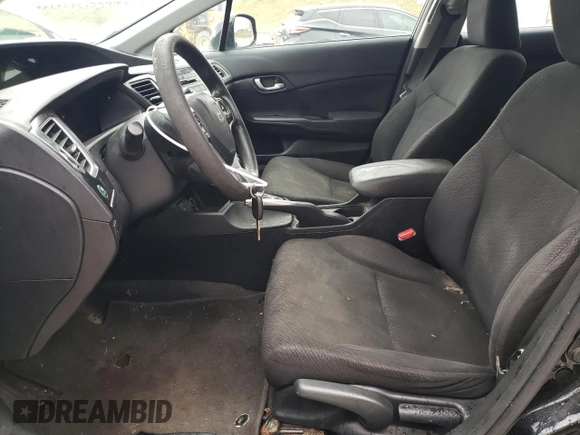 2013 Honda Civic LX z VIN 19XFB2F56DE004635, wystawiony jako Copart lot #51741015 z przebiegiem 104 211 mil mil oraz Czysty tytuł • Clean title. Historia ofert i sprzedaży dostępna na DreamBid. Obrazek 7.