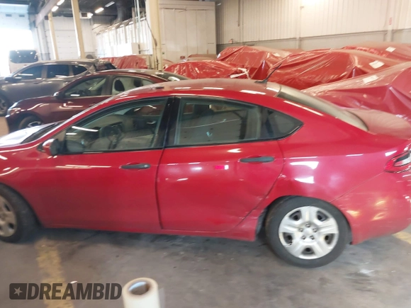 2013 Dodge Dart SE with VIN 1C3CDFAA8DD344836, listed as a IAAI auction lot 41681293 with 126,776 mi miles and . Bid and sale history available at carsss.com. Image 15.
