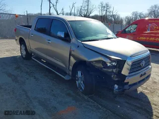 2007 Toyota Tundra LTD with VIN 5TFEV58187X027451, listed as a IAAI auction lot 41834307 with 1 mi miles. Bid and sale history available at carsss.com. Image 1.