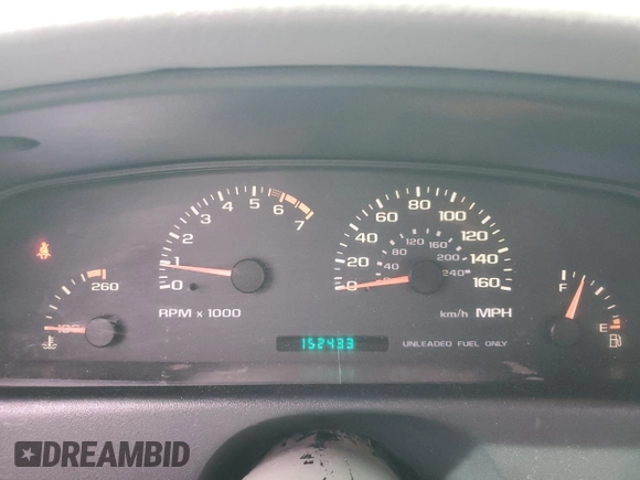 1996 Chevrolet Caprice 1SA Special Value with VIN 1G1BL52P7TR169402, listed as a Copart auction lot 58929695 with 152,433 mi miles and Clean title. Bid and sale history available at DreamBid. Image 9.