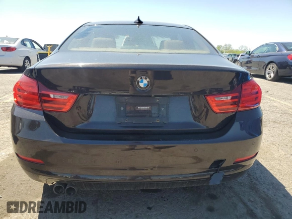 2015 BMW 4 Series 428i with VIN WBA3N3C56FK232426, listed as a Copart auction lot 54801005 with Not Provided miles and Clean Title. Bid and sale history available at DreamBid. Image 6.