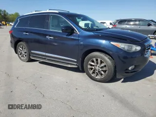 2015 Infiniti QX60 with VIN 5N1AL0MM3FC507289, listed as a Copart auction lot 53088675 with 127,412 mi miles and Salvage Title. Bid and sale history available at carsss.com. Image 4.