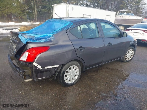 2015 Nissan Versa S Plus with VIN 3N1CN7AP0FL878271, listed as a IAAI auction lot 41734364 with NaN miles. Bid and sale history available at carsss.com. Image 4.