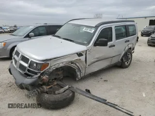 2008 Dodge Nitro SXT with VIN 1D8GU28K68W285186, listed as a Copart auction lot 46987965 with 118,843 mi miles and Salvage Title. Bid and sale history available at DreamBid. Image 1.