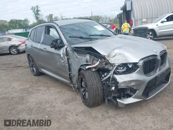 2020 BMW X3 M Competition with VIN 5YMTS0C03L9C47882, listed as a IAAI auction lot 42190990 with 69,103 mi miles and . Bid and sale history available at DreamBid. Image 1.
