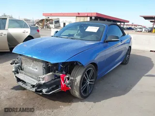 2020 BMW 2 Series M240i with VIN WBA2N1C08L7F39456, listed as a IAAI auction lot 41593230 with 37,747 mi miles. Bid and sale history available at carsss.com. Image 18.