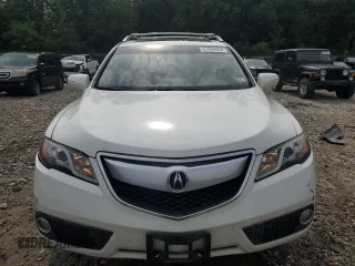 2015 Acura RDX Technology with VIN 5J8TB4H58FL004935, listed as a Copart auction lot 61980864 with 186,319 mi miles and Salvage Title. Bid and sale history available at carsss.com. Image 5.