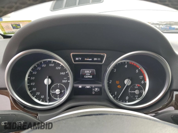 2013 Mercedes-Benz M 350 with VIN 4JGDA2EBXDA200710, listed as a Copart auction lot 45701515 with 132,945 mi miles and Salvage Title. Bid and sale history available at carsss.com. Image 9.
