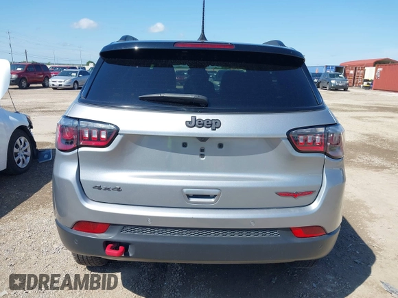 2023 Jeep Compass Trailhawk with VIN 3C4NJDDN2PT567047, listed as a IAAI auction lot 42376543 with 41,924 mi miles and . Bid and sale history available at DreamBid. Image 16.
