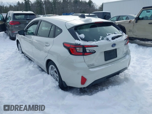 2024 Subaru Impreza with VIN JF1GUABC4R8325612, listed as a IAAI auction lot 41514950 with 17,826 mi miles and . Bid and sale history available at DreamBid. Image 3.