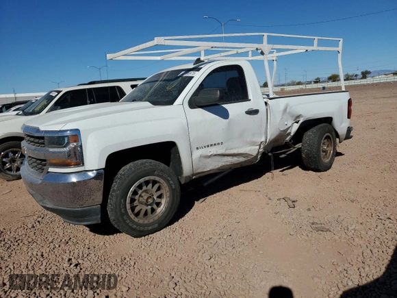 2016 Chevrolet Silverado 1500 Work Truck with VIN 1GCNCNEH2GZ374155, listed as a Copart auction lot 42198975 with 95,413 mi miles and Salvage Title. Bid and sale history available at carsss.com. Image 1.