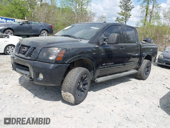 2009 Nissan Titan LE with VIN 1N6BA07D79N317253, listed as a IAAI auction lot 41944642 with 231,896 mi miles. Bid and sale history available at carsss.com. Image 2.
