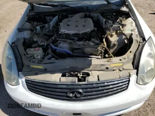 2003 Infiniti G35 w/Leather with VIN JNKCV54E43M209822, listed as a Copart auction lot 50391195 with 128,413 mi miles and Clean Title. Bid and sale history available at carsss.com. Image 11.
