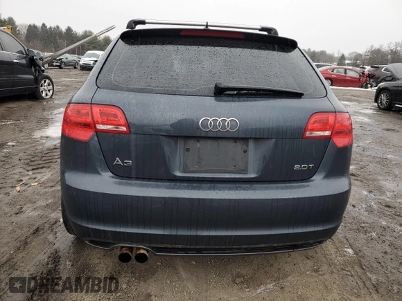 2012 Audi A3 Premium Plus with VIN WAUPEAFM0CA138942, listed as a Copart auction lot 89160125 with 151,955 mi miles and Salvage title. Bid and sale history available at DreamBid. Image 6.