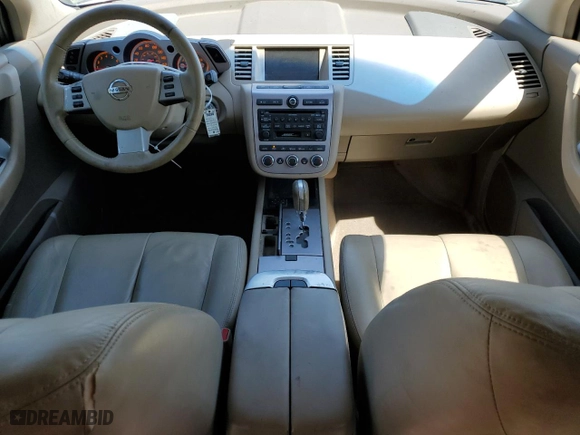 2007 Nissan Murano SL with VIN JN8AZ08T27W502822, listed as a Copart auction lot 52360265 with 133,853 mi miles and Clean Title. Bid and sale history available at carsss.com. Image 8.