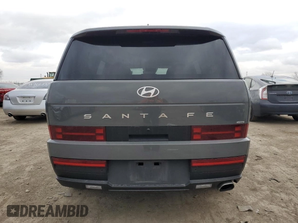 2024 Hyundai Santa Fe SE with VIN 5NMP1DGL2RH035865, listed as a Copart auction lot 84512534 with 19,130 mi miles and Salvage title. Bid and sale history available at DreamBid. Image 6.