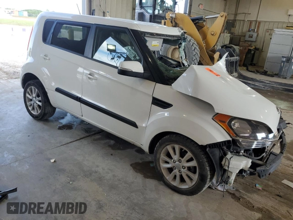 2012 Kia Soul + with VIN KNDJT2A68C7353088, listed as a Copart auction lot 54084035 with Not Provided miles and Salvage Title. Bid and sale history available at DreamBid. Image 4.