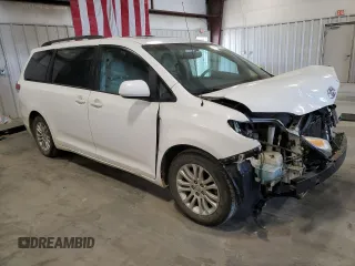 2013 Toyota Sienna XLE AAS with VIN 5TDYK3DC7DS378919, listed as a Copart auction lot 50792515 with 165,256 mi miles and Salvage Title. Bid and sale history available at carsss.com. Image 4.