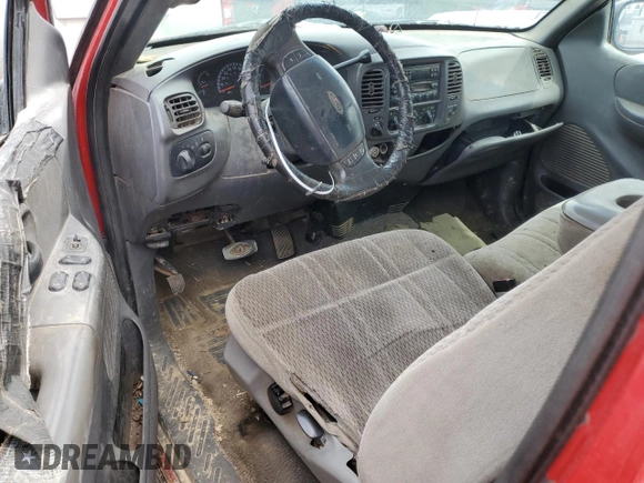 2000 Ford F-150 XL with VIN 1FTRX18W6YKA89266, listed as a Copart auction lot 65650054 with 2,483 mi miles and Clean Title. Bid and sale history available at carsss.com. Image 8.