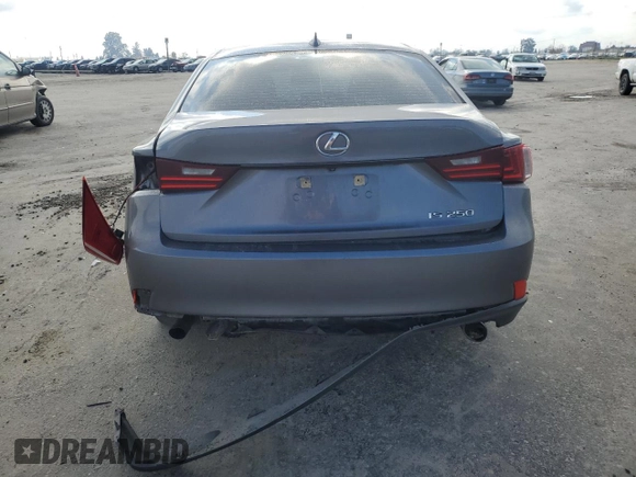 2014 Lexus IS 250 with VIN JTHBF1D28E5019204, listed as a Copart auction lot 48199365 with 93,436 mi miles and Salvage Title. Bid and sale history available at DreamBid. Image 6.