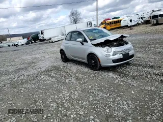 2013 FIAT 500 Pop with VIN 3C3CFFAR5DT526391, listed as a Copart auction lot 53429125 with 105,104 mi miles and Salvage Title. Bid and sale history available at carsss.com. Image 15.