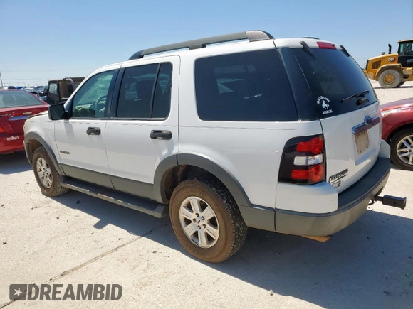2006 Ford Explorer XLT with VIN 1FMEU73E36UA80451, listed as a Copart auction lot 52028635 with 189,647 mi miles and Salvage Title. Bid and sale history available at carsss.com. Image 2.