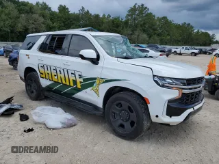 2023 Chevrolet Tahoe Commercial with VIN 1GNSCLED3PR287571, listed as a Copart auction lot 57017855 with 49,620 mi miles and Non repairable. Bid and sale history available at DreamBid. Image 4.